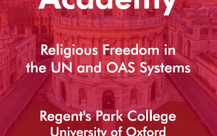FCL Academy for Parliamentarians and Lawyers: Religious Freedom in the UN and OAS Systems 2019