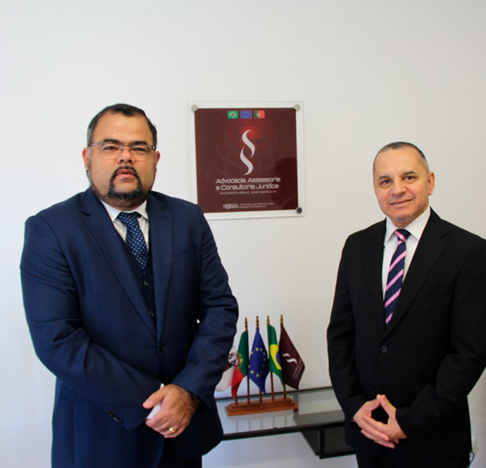 Dr. Uziel Santana e Dr. Joaquim Sabino Rogério
