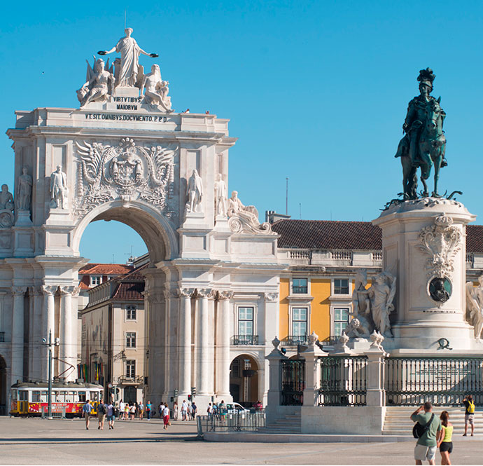 Praça do Comércio e Arco da Rua Augusta, Lisboa